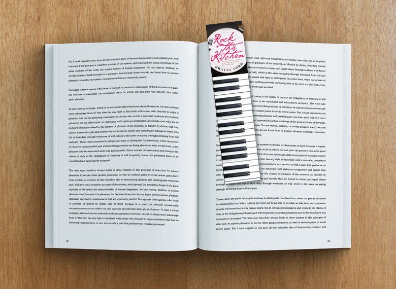 Custom-printed Bookmarks